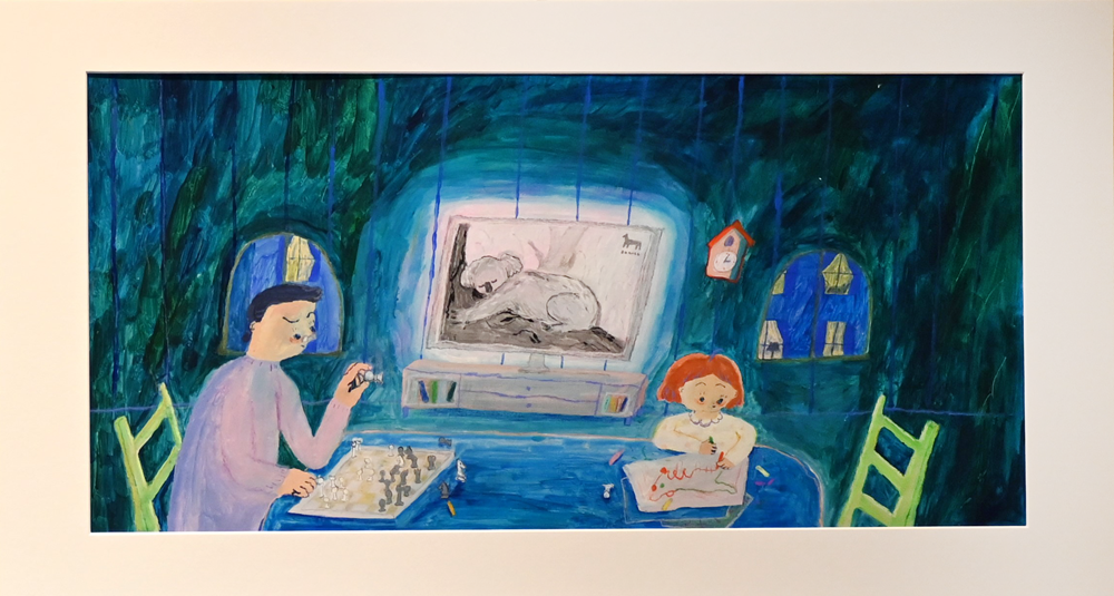 《憂眠鎮》繪本原畫