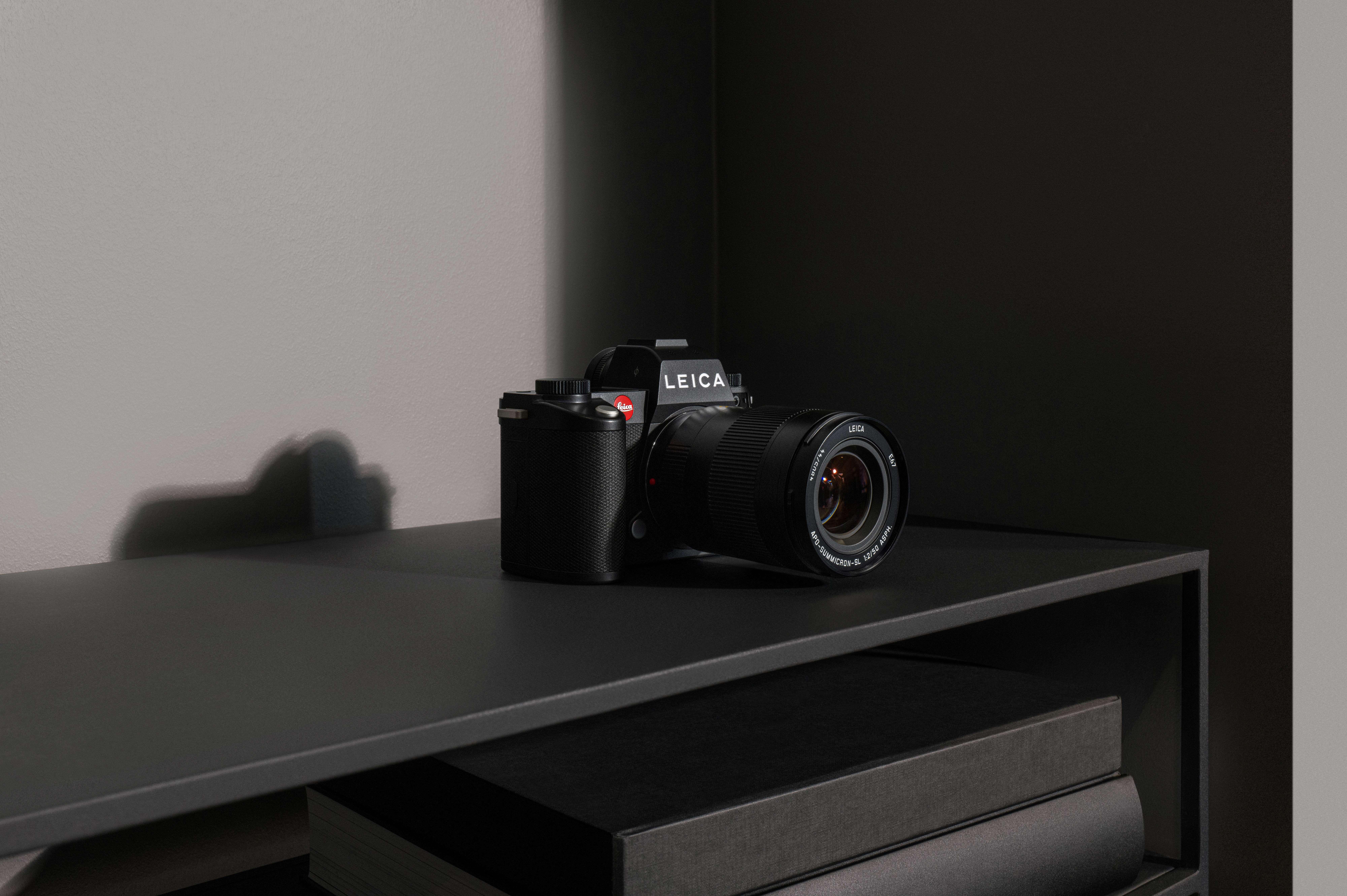 Leica SL3的L-Mount鏡頭卡口,可使用Leica相機所有系統及各類超廣角至超長焦變焦鏡頭。