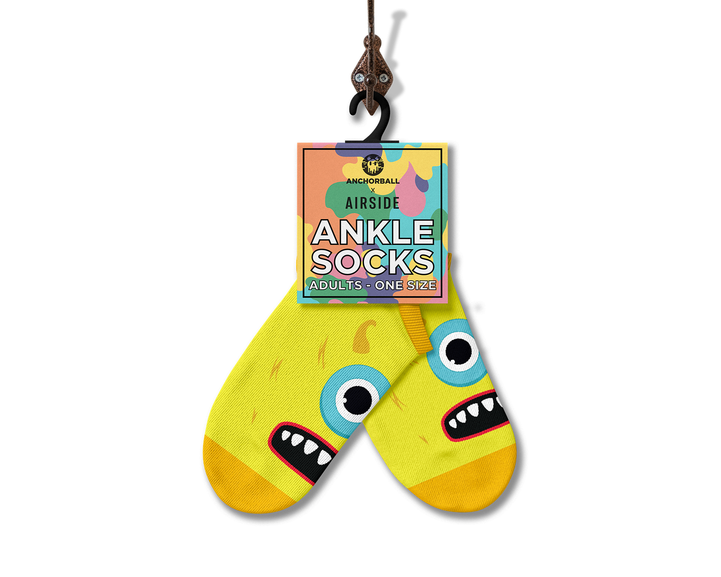 Yellow Cye Fuzz短襪 $80