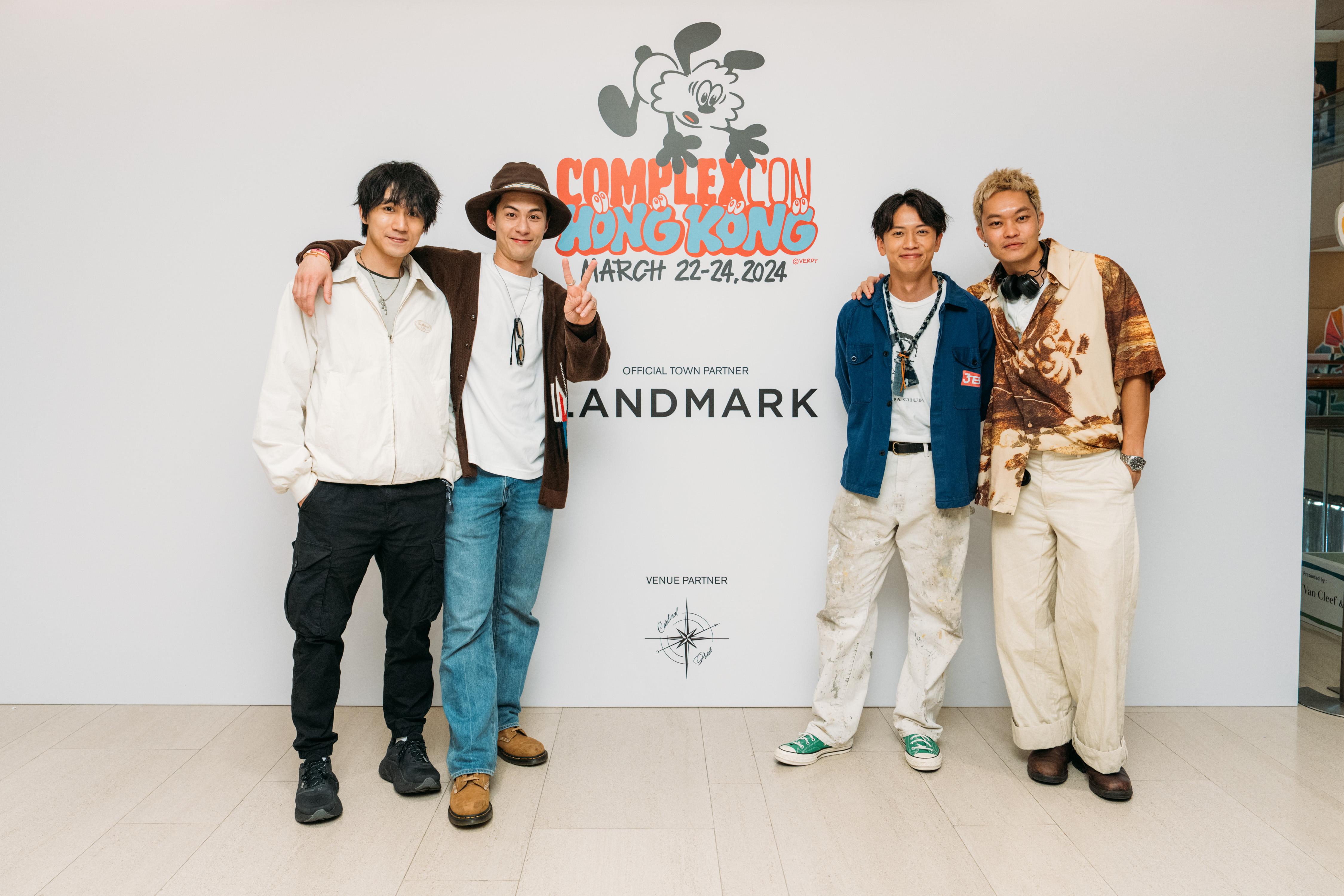 左起:吳肇軒、朱鑑然、林家熙、胡子彤