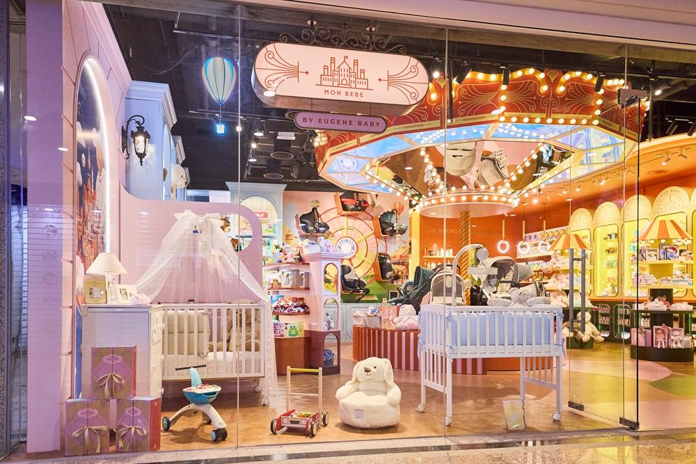 荷花集團首間嬰幼兒精品概念店 Mon Bebe 在銅鑼灣 時代廣場 8 樓 804 號盛大開幕。