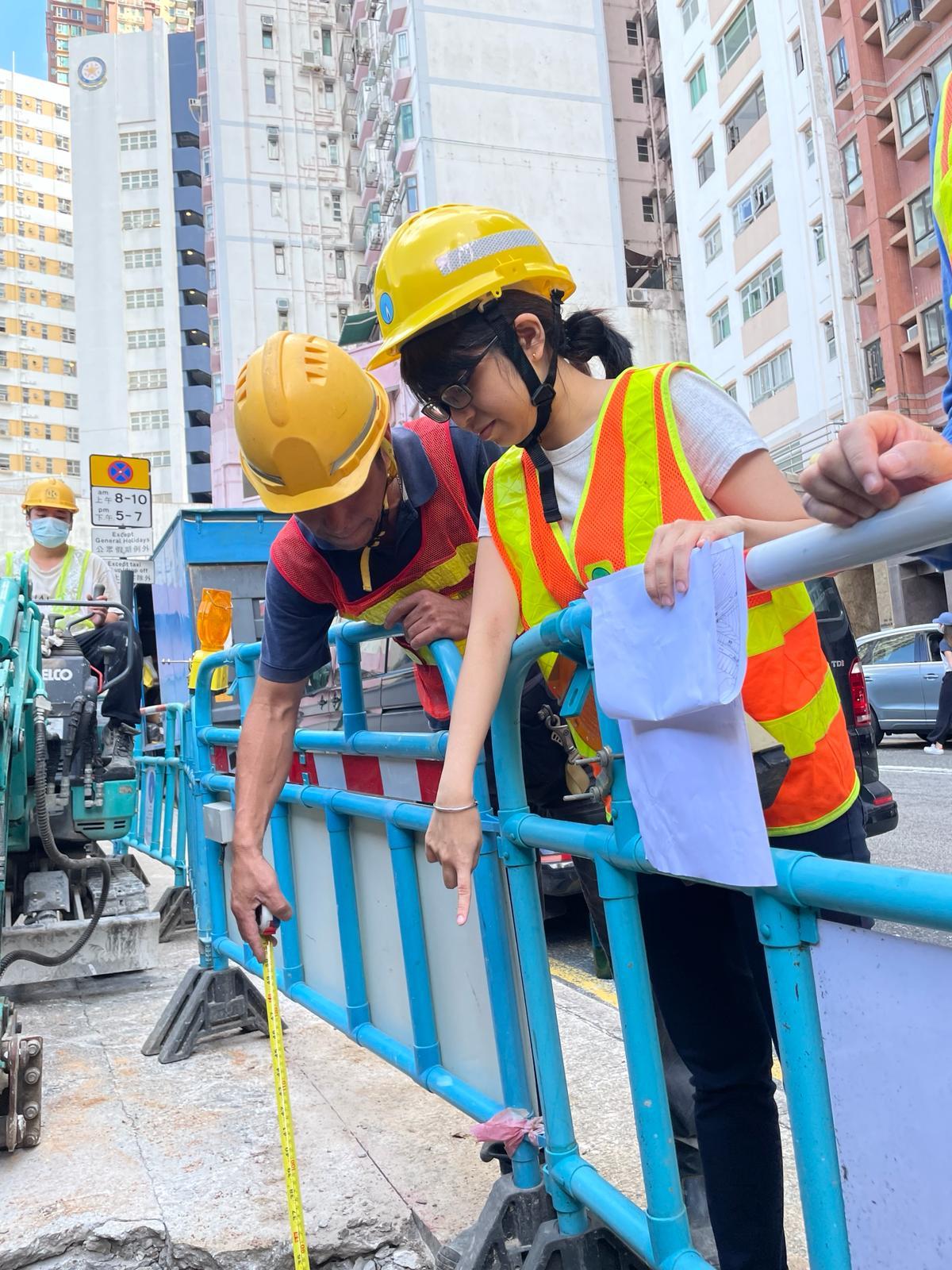 煤氣公司兩女工程師剛柔並濟溝通優勢在工程界亮 (煤氣公司提供)