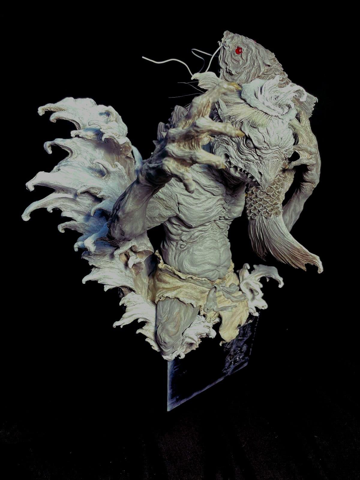 Q版怪獸雕塑原型工作坊導師作品