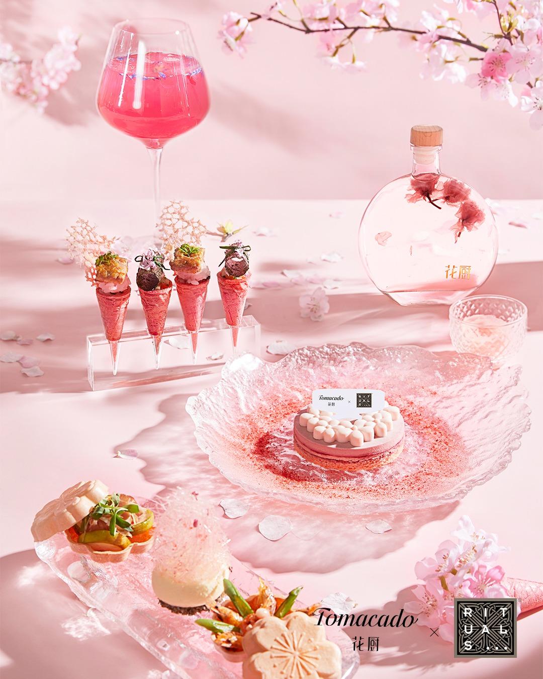 Rituals x Tomacado花廚「如淋春櫻 : The Ritual of Sakura」雙人限定下午茶