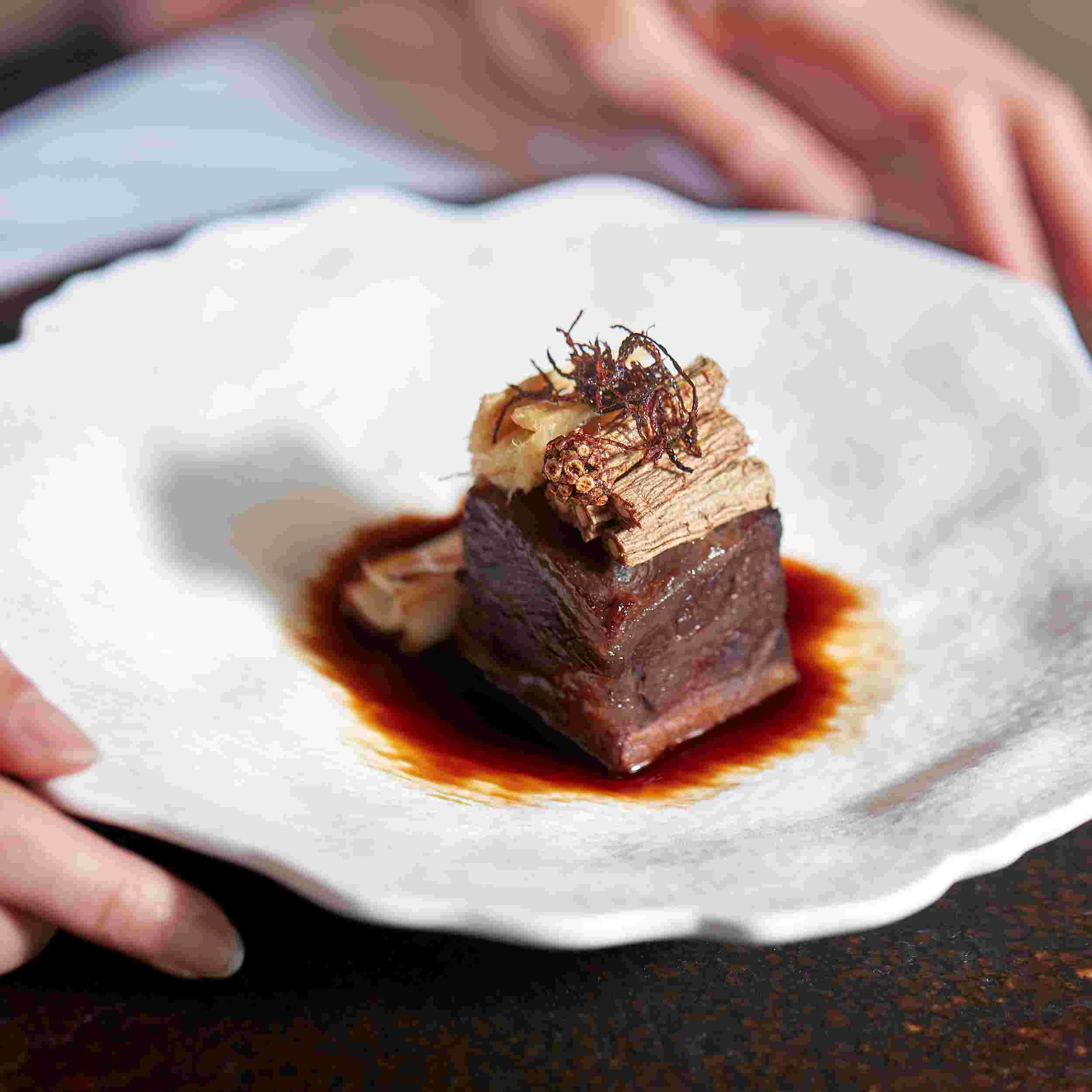 老陳皮北芪黨參燉和牛面脥