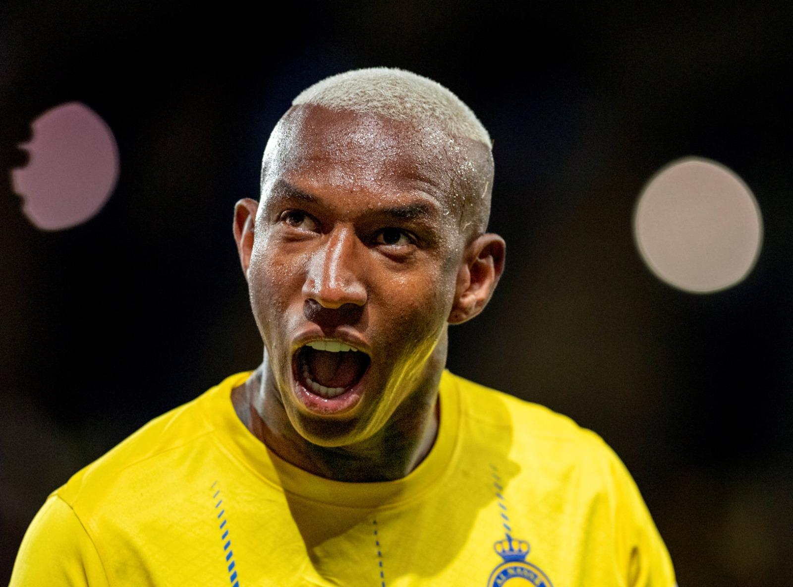 C朗拿度停賽成座上客 艾納斯的泰利斯卡連中三元仍以4︰4賽和對手。(路透社)