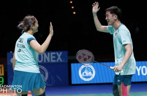 謝影雪鄧俊文挫南韓組合金元昊/鄭娜銀 德國公開賽摘冠今年開齋(照片鳴謝 Photo Credit: Badminton Photo)