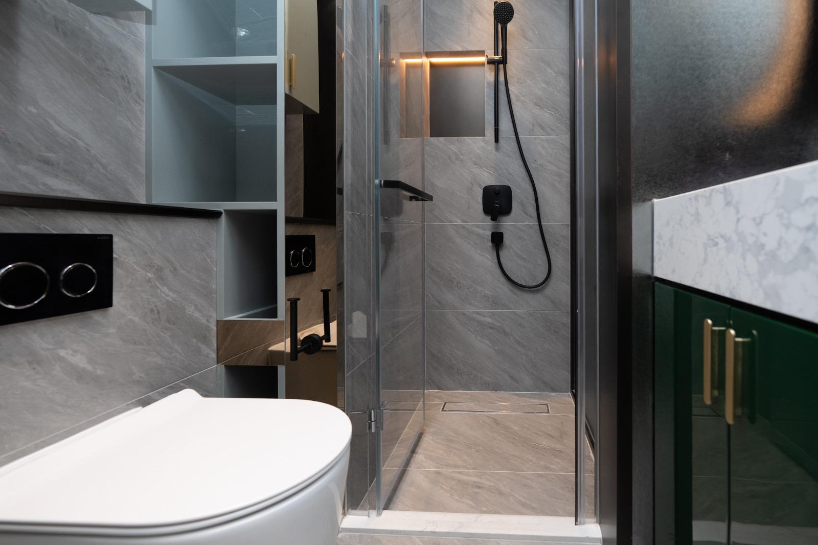 恒基新盤BelgraviaPlace示範單位1a座。(林靄怡攝)