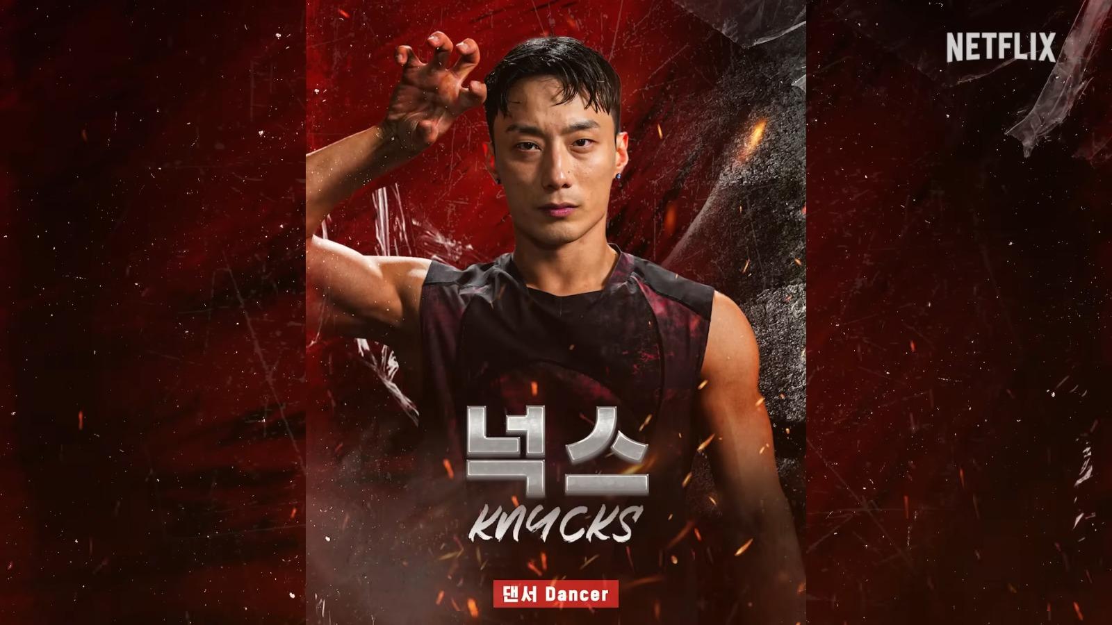 《體能之巔:百人大挑戰》第2季Physical: 100男選手︰Knucks