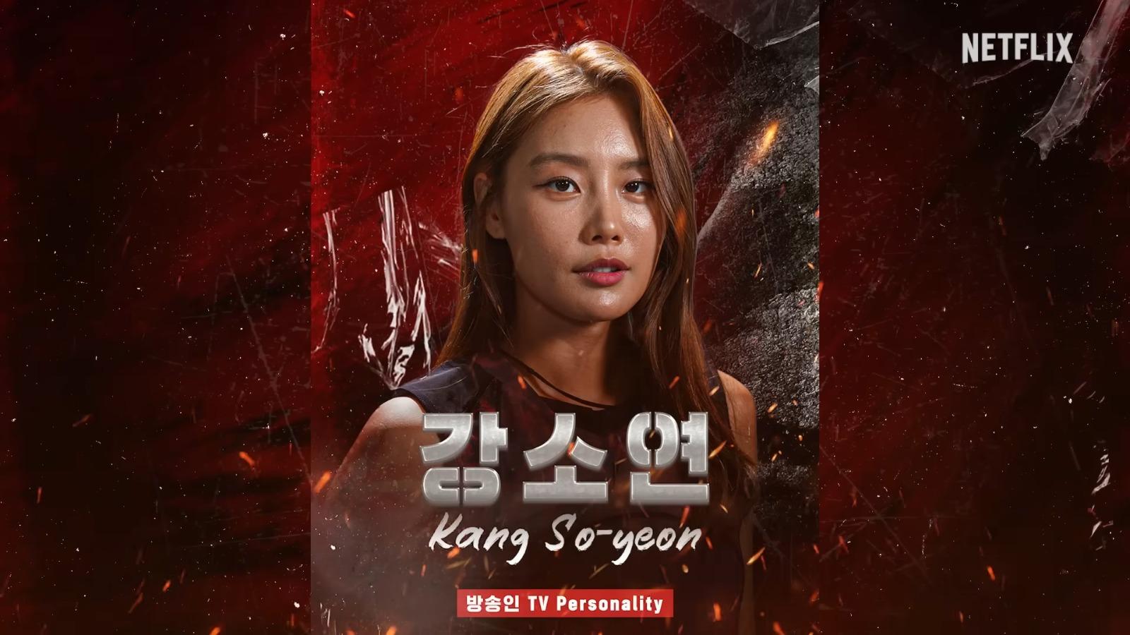 《體能之巔:百人大挑戰》第2季Physical: 100女選手︰Kang So-yeon