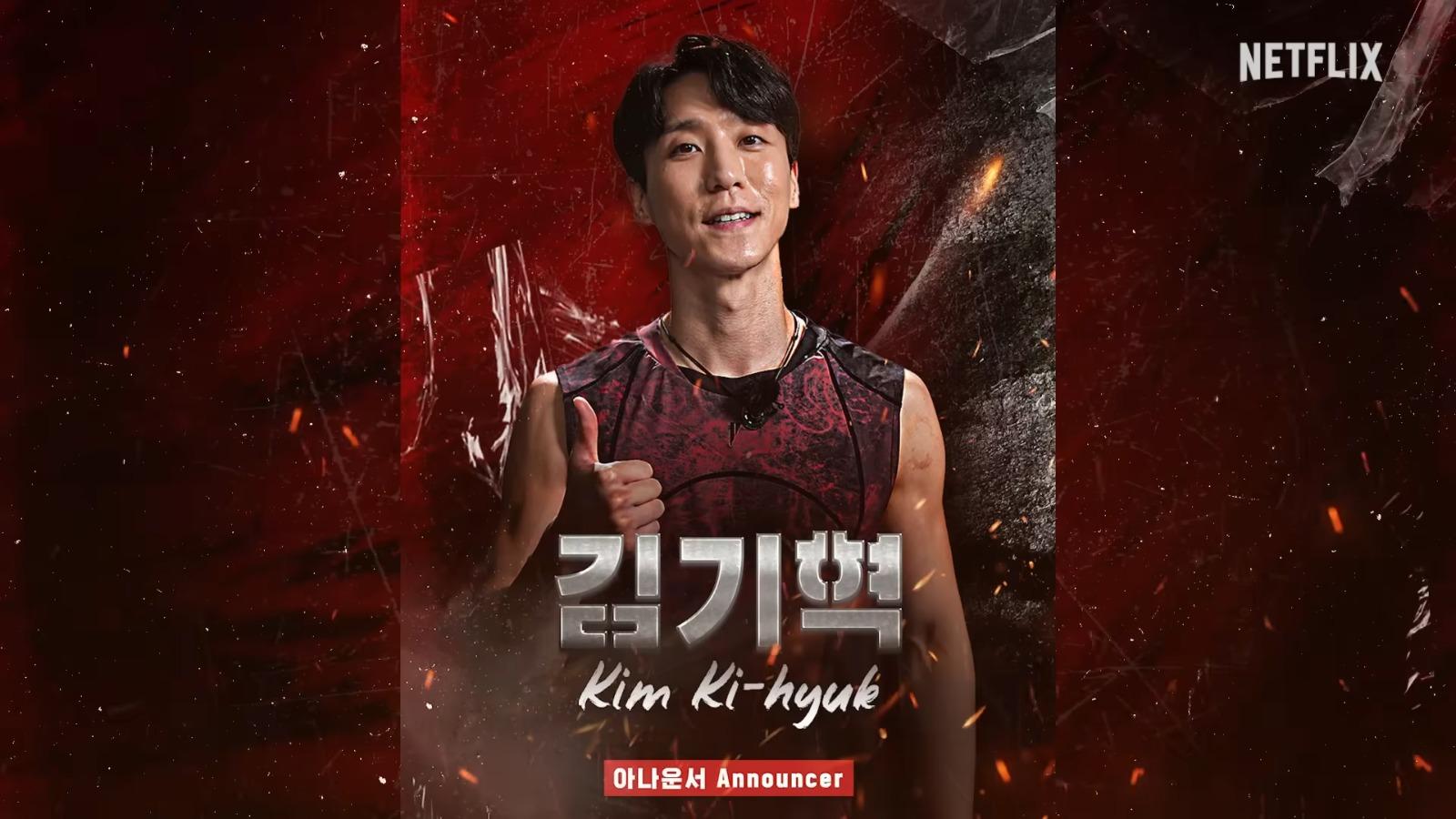 《體能之巔:百人大挑戰》第2季Physical: 100男選手︰Kim Ki-hyuk