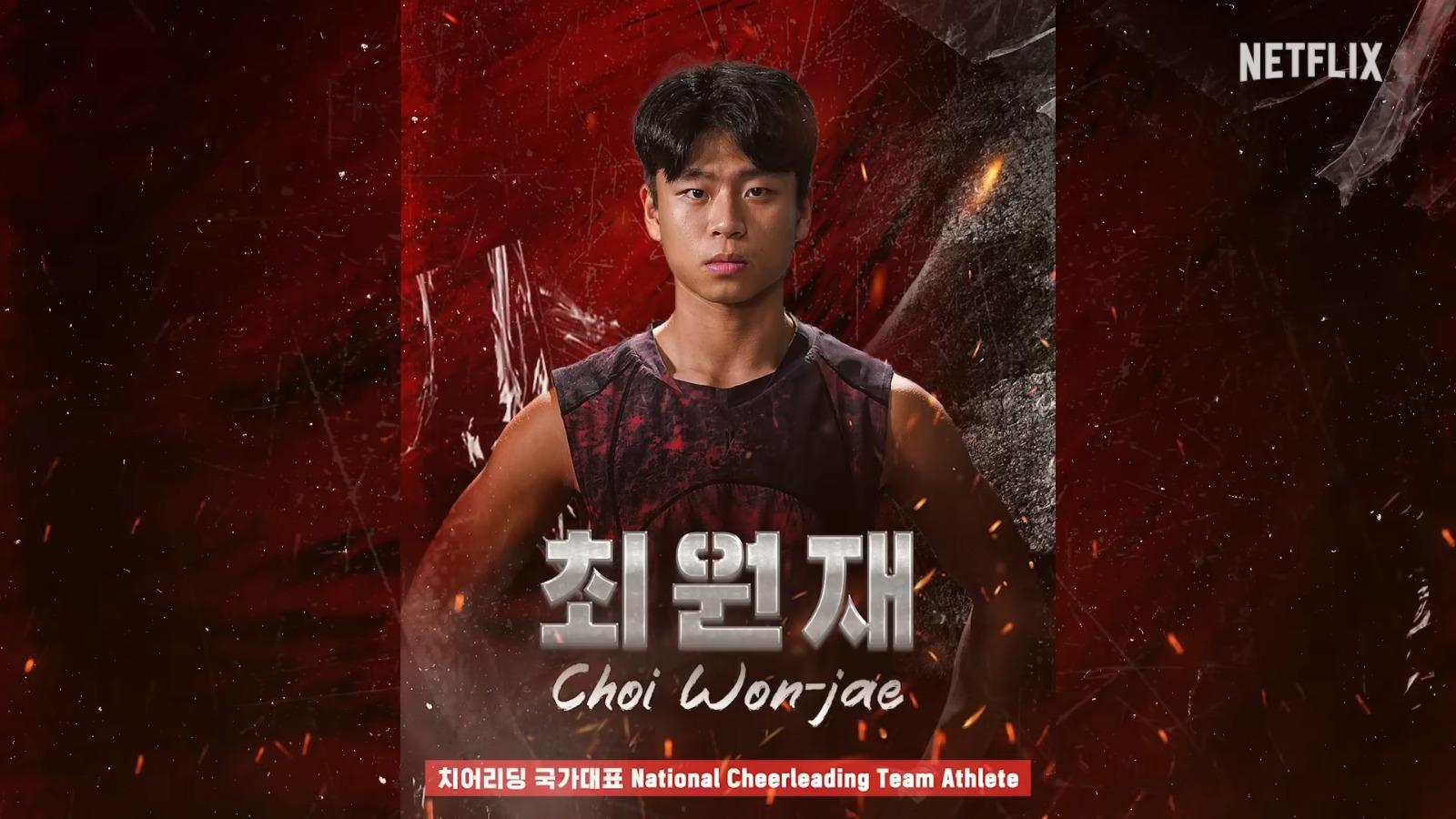 《體能之巔:百人大挑戰》第2季Physical: 100男選手︰Choi Won-jae