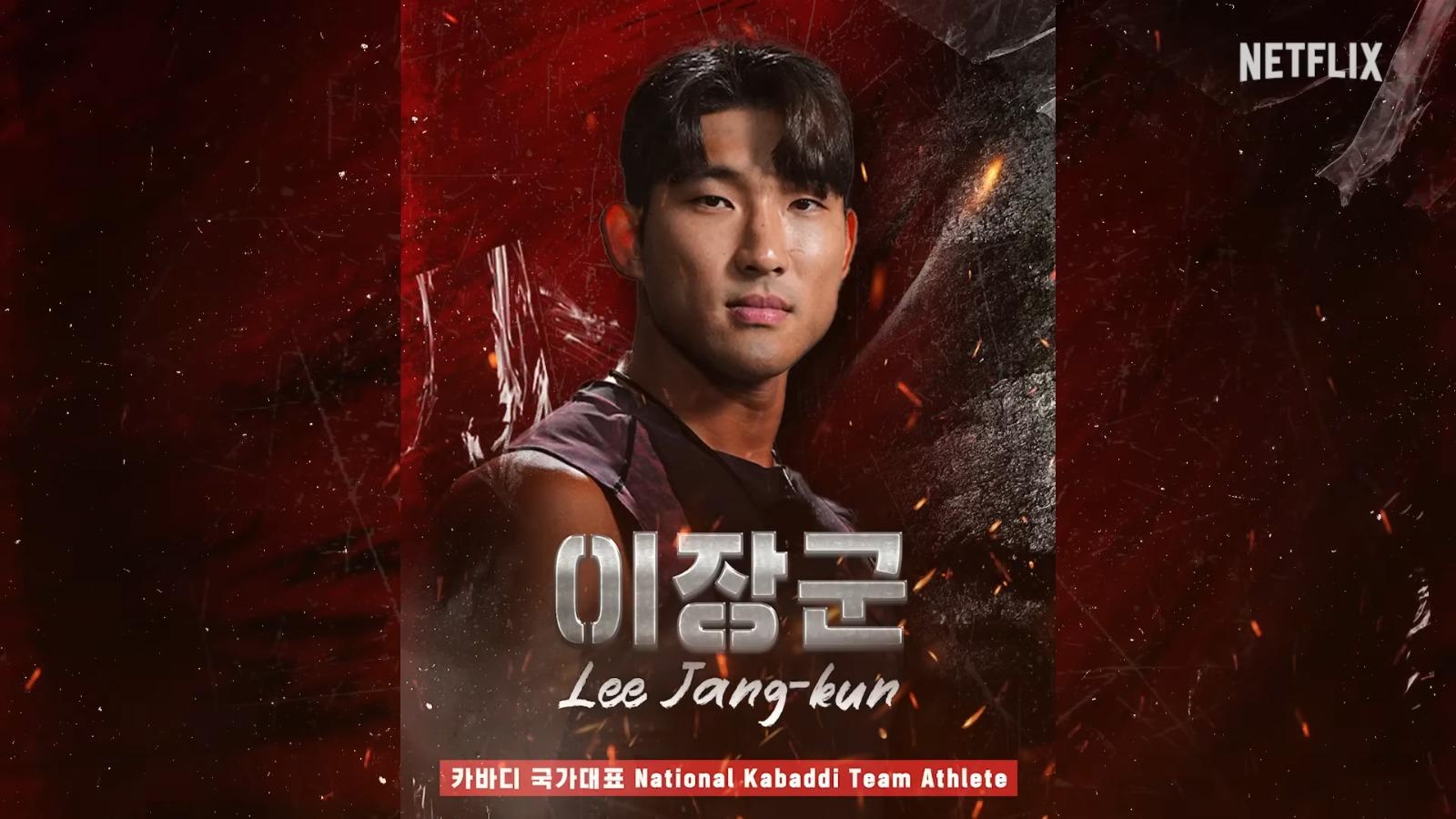 《體能之巔:百人大挑戰》第2季Physical: 100男選手︰Lee Jang-kun