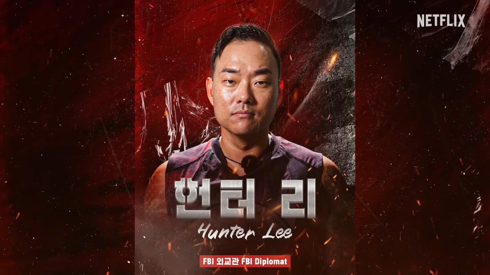 《體能之巔:百人大挑戰》第2季Physical: 100男選手︰Hunter Lee