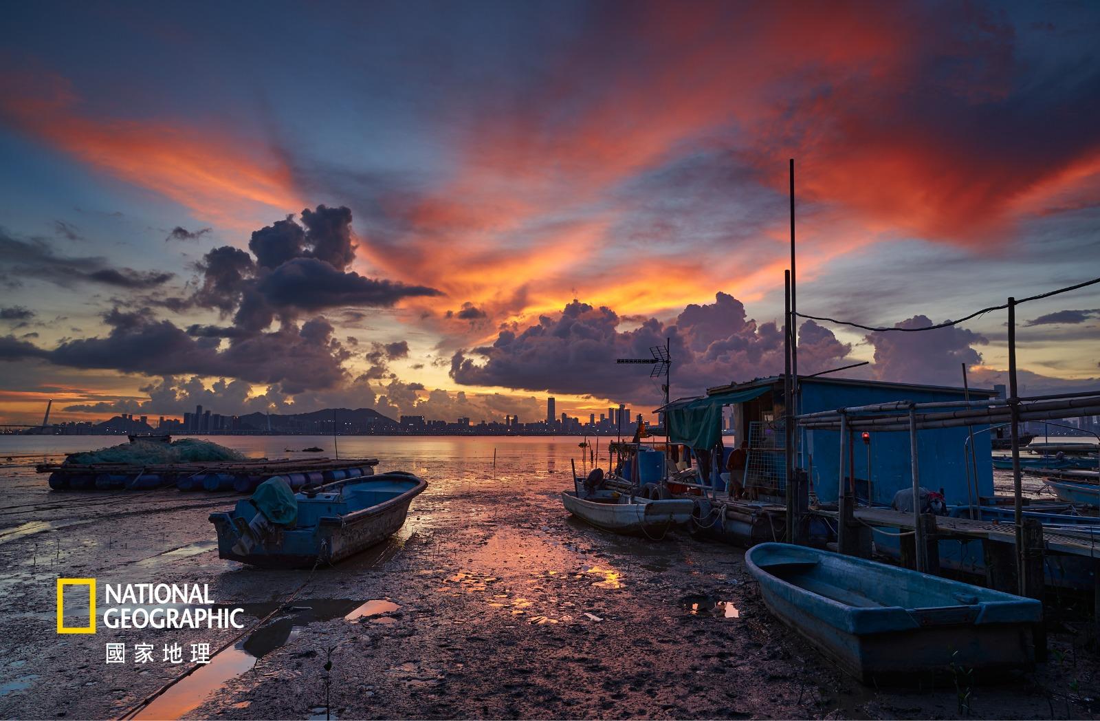 風景組佳作/得獎者:陳偉斌/作品名稱:酒紅色的后海灣