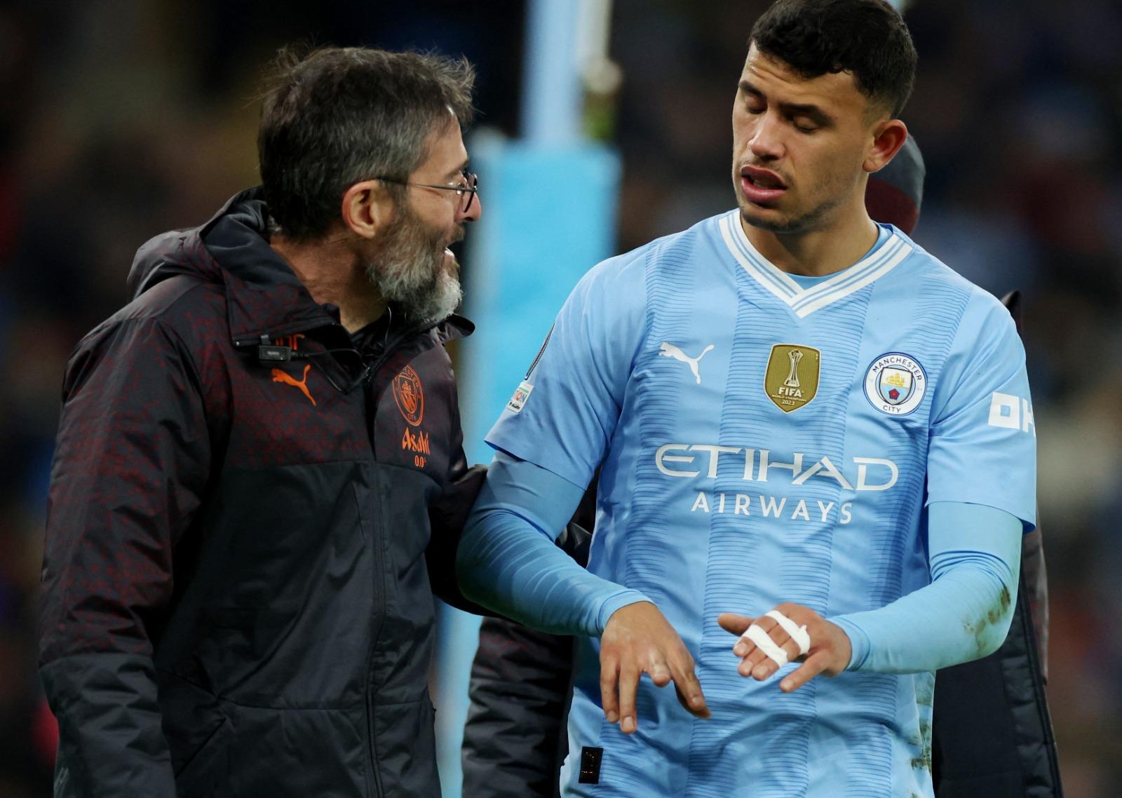 歐聯|曼城大勝哥本哈根晉8強,以勝仗迎接星期日作客利物浦的英超榜首戰。(路透社)