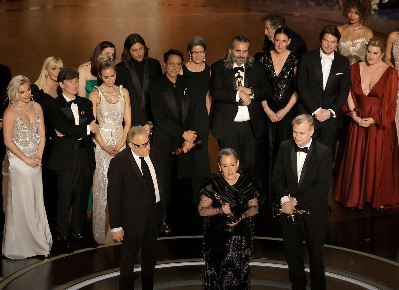 《奧本海默》奪得奧斯卡最佳電影,合共掃走最佳導演、最佳男主角等7大獎項。