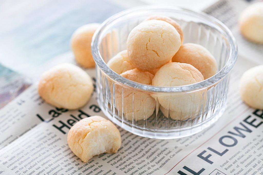 純白色的米粉雪球點心,啖啖充滿奶油香味。(圖:おたるぽーたる)