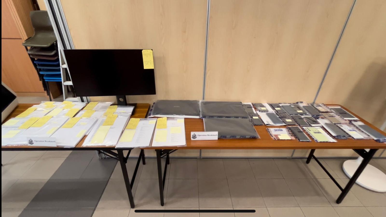 警方拘122人涉詐騙及洗黑錢 256名受害人損失近9146萬元