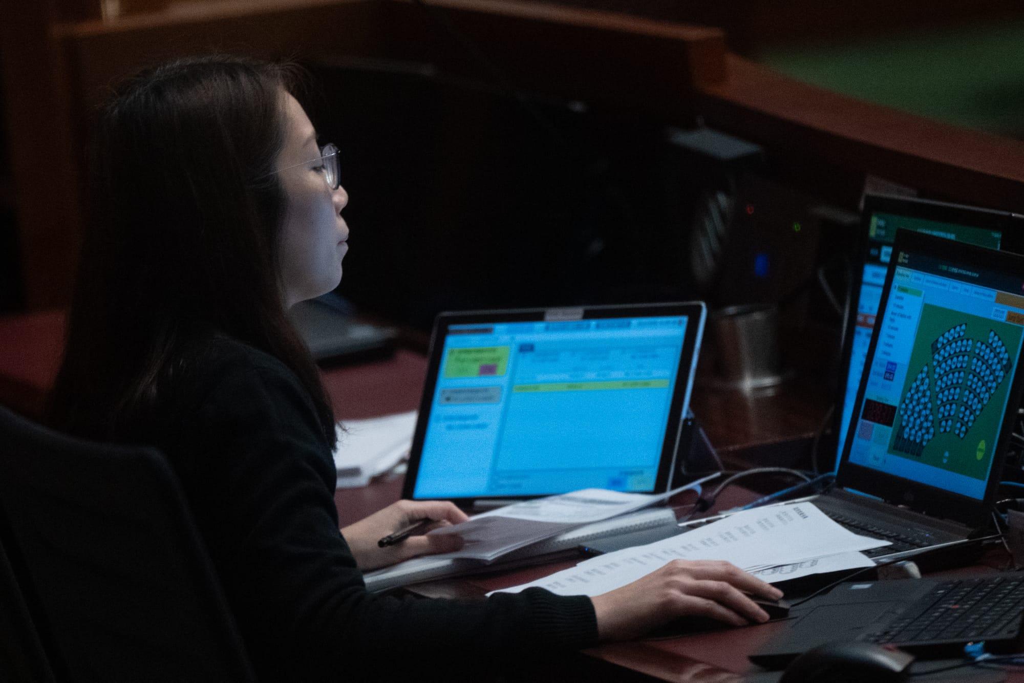 23條立法|立法會二讀通過草案(林靄怡攝)