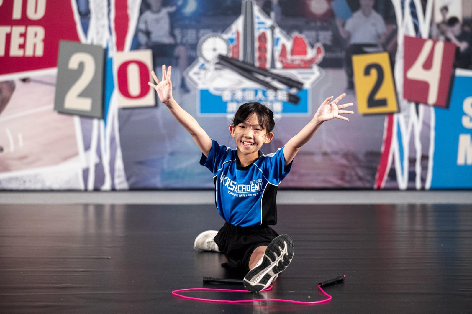 香港個人全能跳繩公開賽 2024,荷里活廣場現場氣氛熱烈