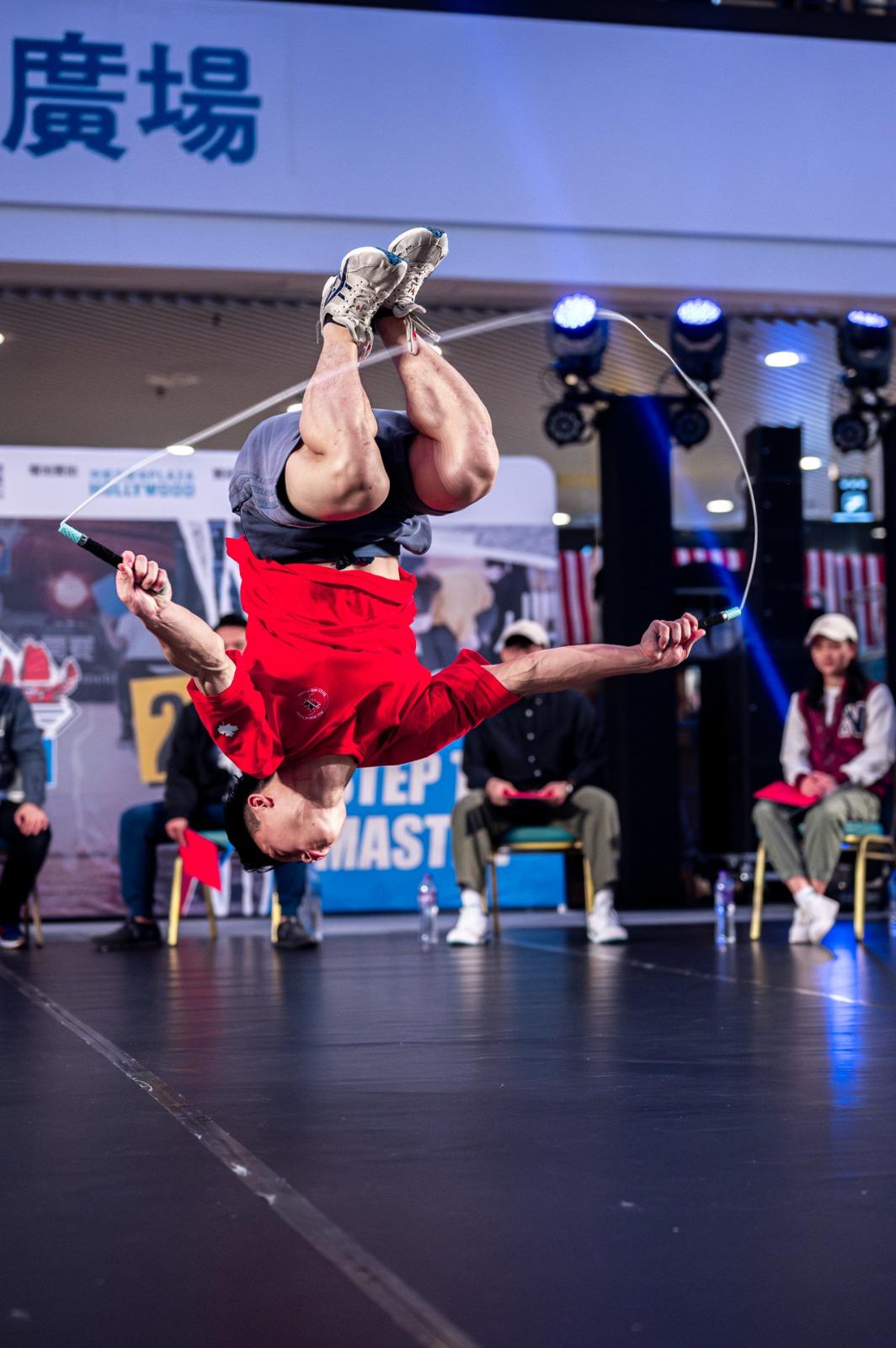 香港個人全能跳繩公開賽 2024,荷里活廣場現場氣氛熱烈
