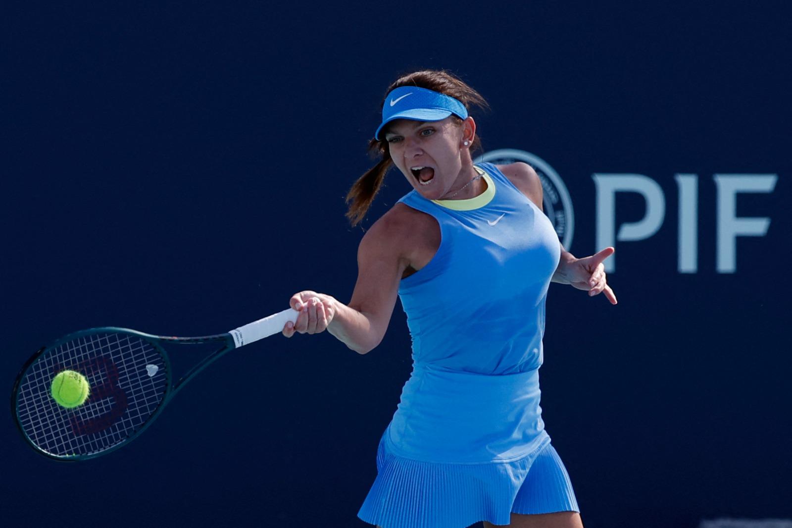 夏莉比禁藥刑滿復出 邁亞密網球賽首圈負芭杜莎出局(路透社)