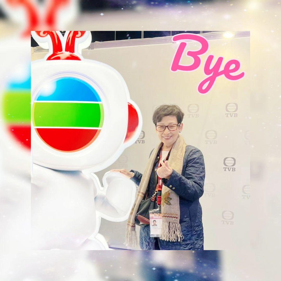 馮素波與TVBuddy合照,告別TVB(馮素波IG)