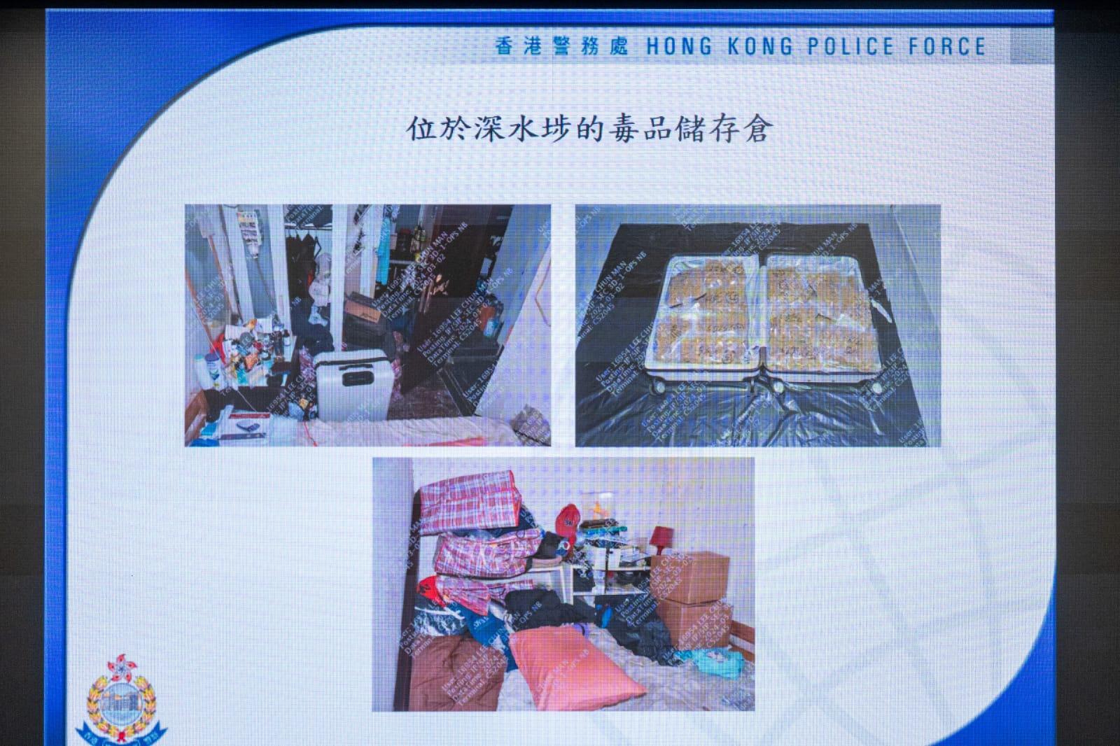 4宗案件分別以郵寄、廢置汽車、空置貨櫃或利用住宅及迷你倉販毒。(陳奕釗攝)