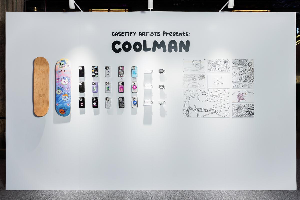 K11 MUSEA的CASETiFY期間限定店,有齊全個系列及藝術品發售。