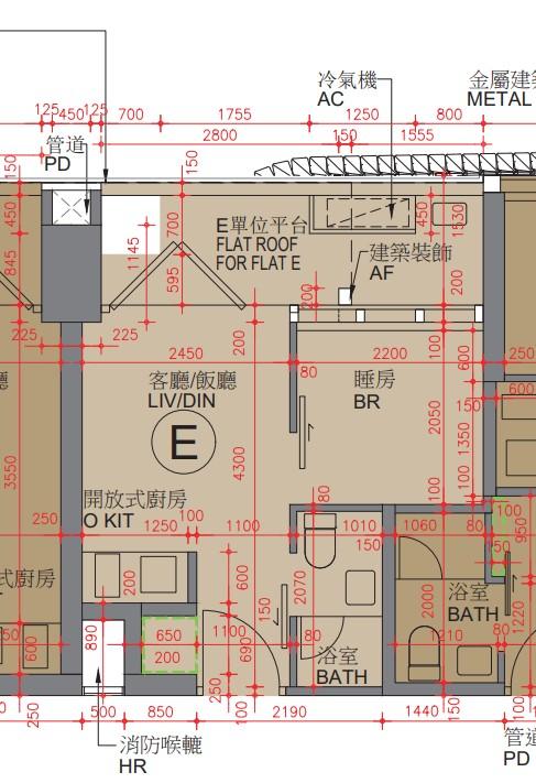 利奧坊.首隅設234伙 面積214呎起 一房佔七成|新盤樓書