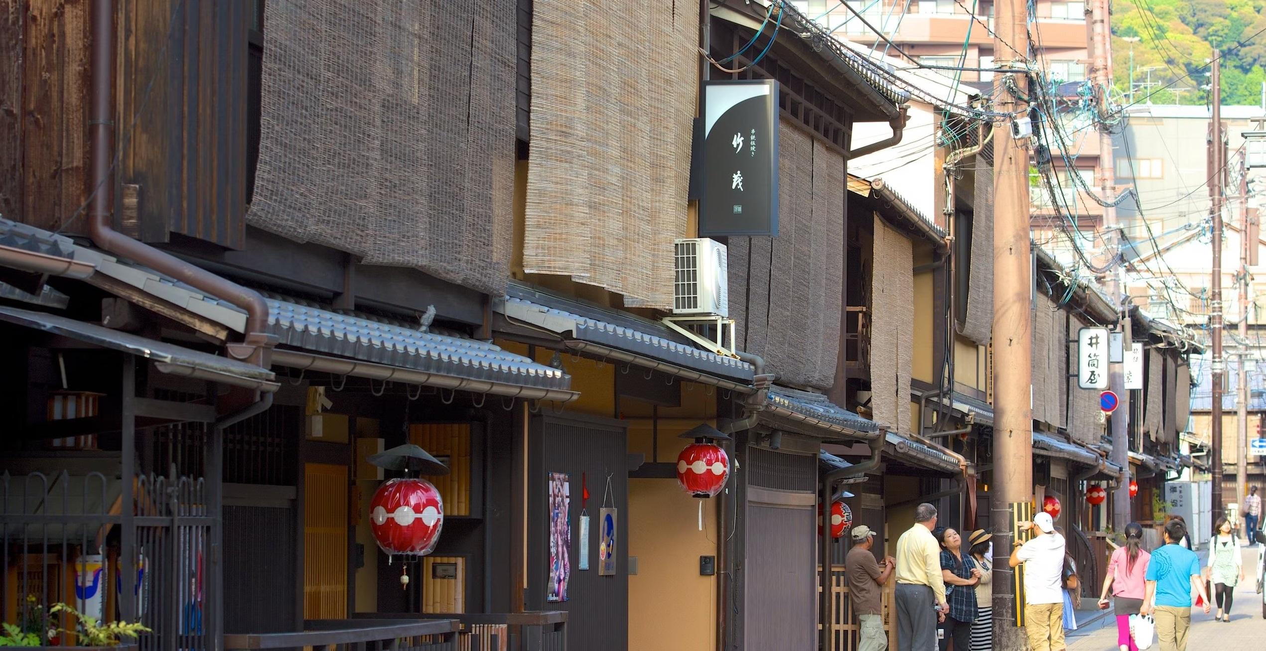 京都祇園是旅遊熱點。(互聯網)