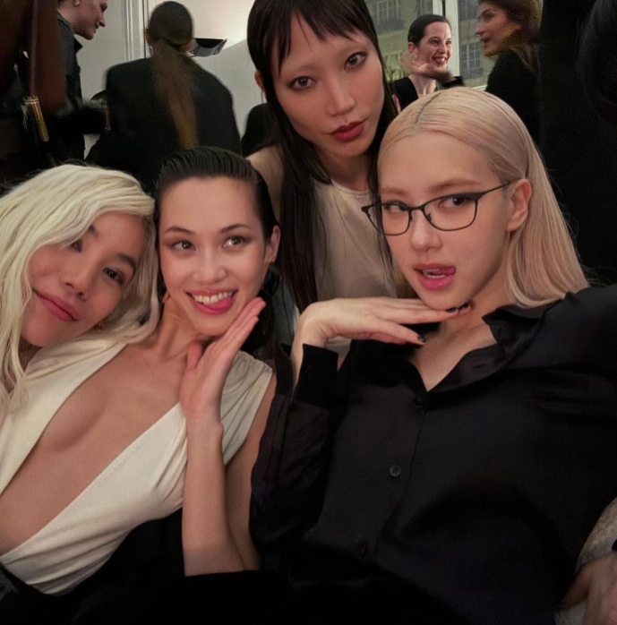 Kitty Chicha當日還與正版水原希子同框。