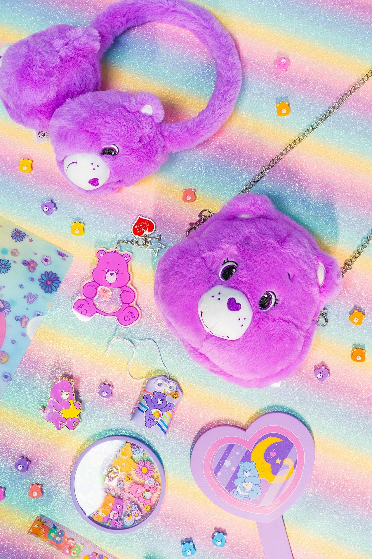 復活節好去處2024|K11 Art Mall Care Bears多巴胺調色盤限定店 重現200隻Care Bears毛公仔打卡牆