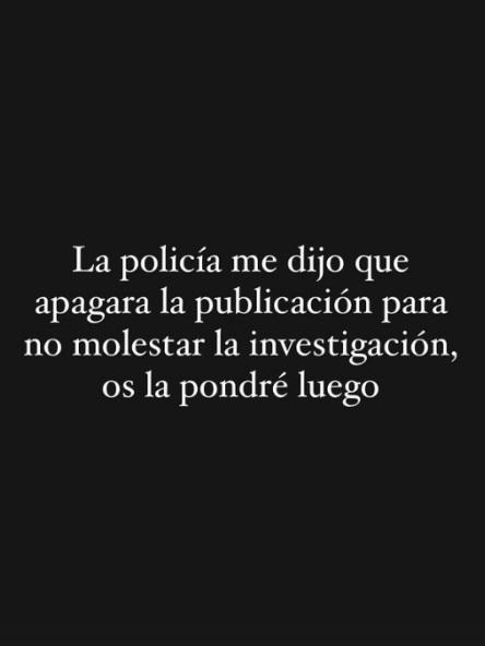 南達指警方要求她刪除貼文,以免影響調查。(互聯網)