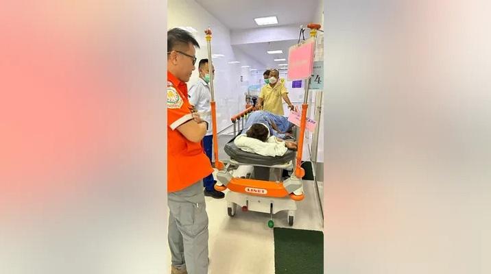 蘇吉特送院。(互聯網)