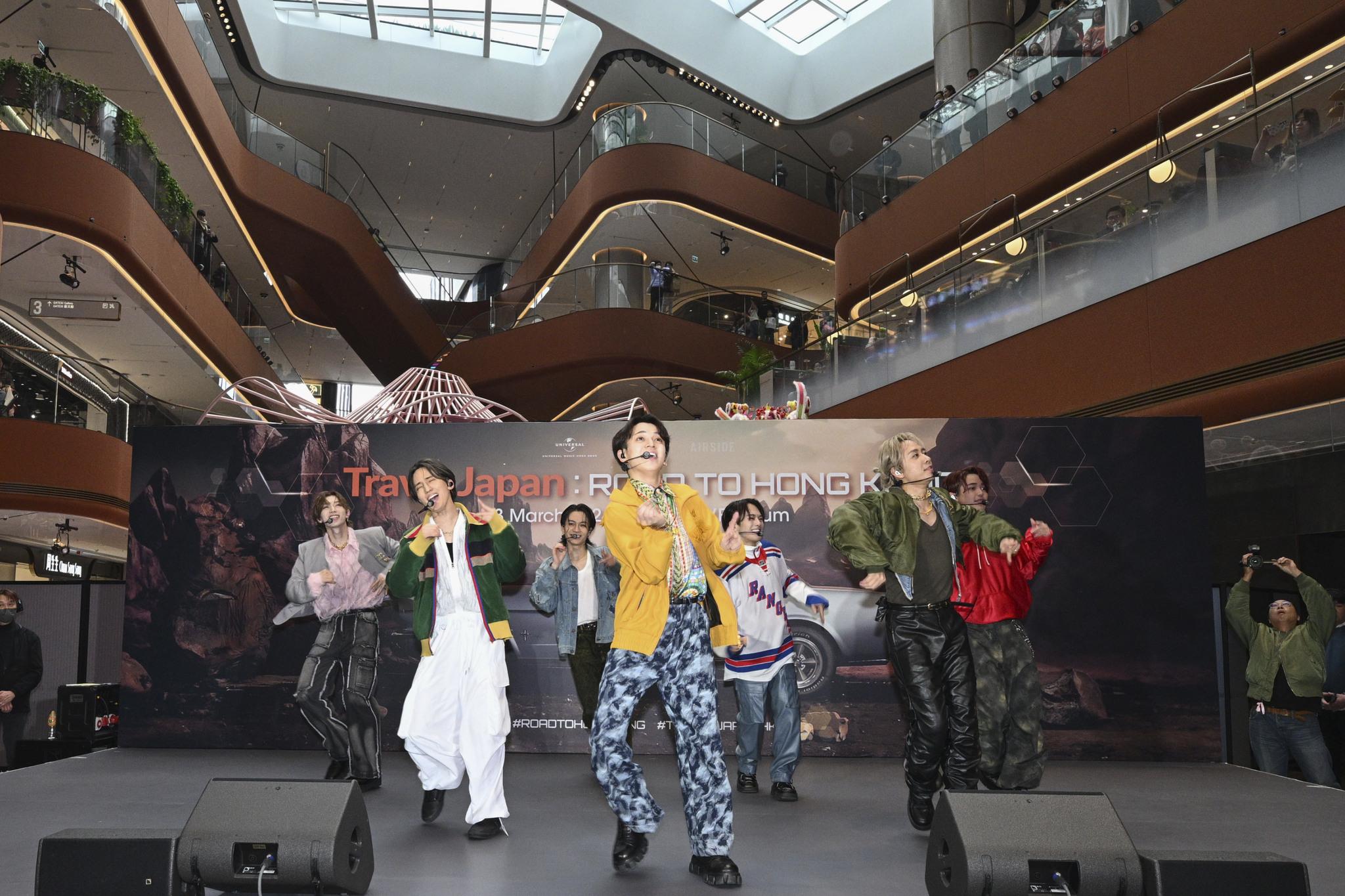 Travis Japan再次與香港粉絲見面,慶祝全球主流出道一周年。