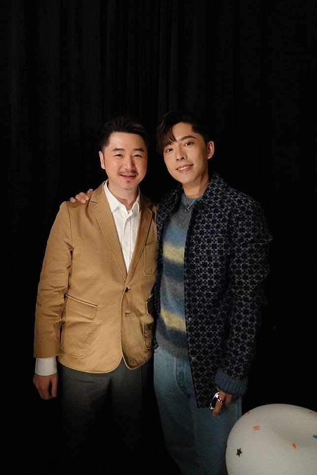 Edward Chan與Edan合作無間。