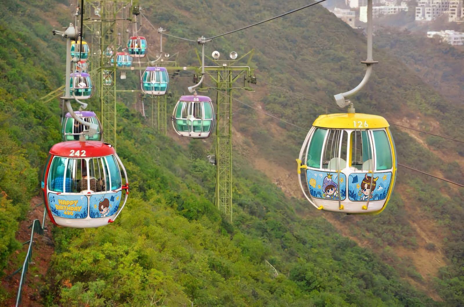 姜濤生日|「海洋王國.生日慶典」主題纜車(姜濤香港後援會)