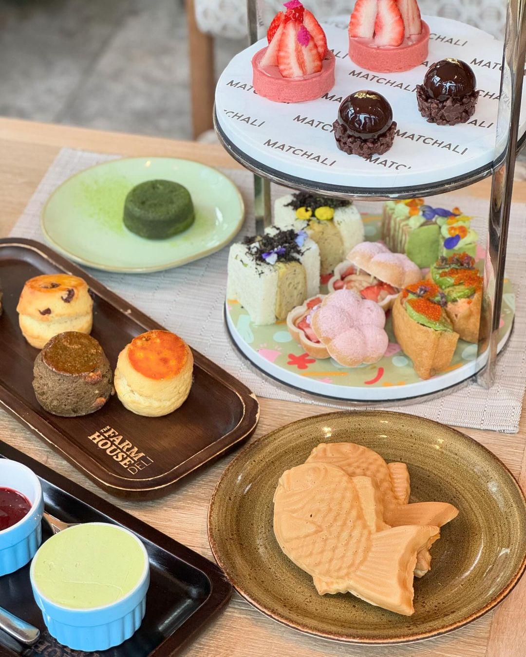 The Farmhouse咖啡廳x本地抹茶品牌Matchali週末下午茶