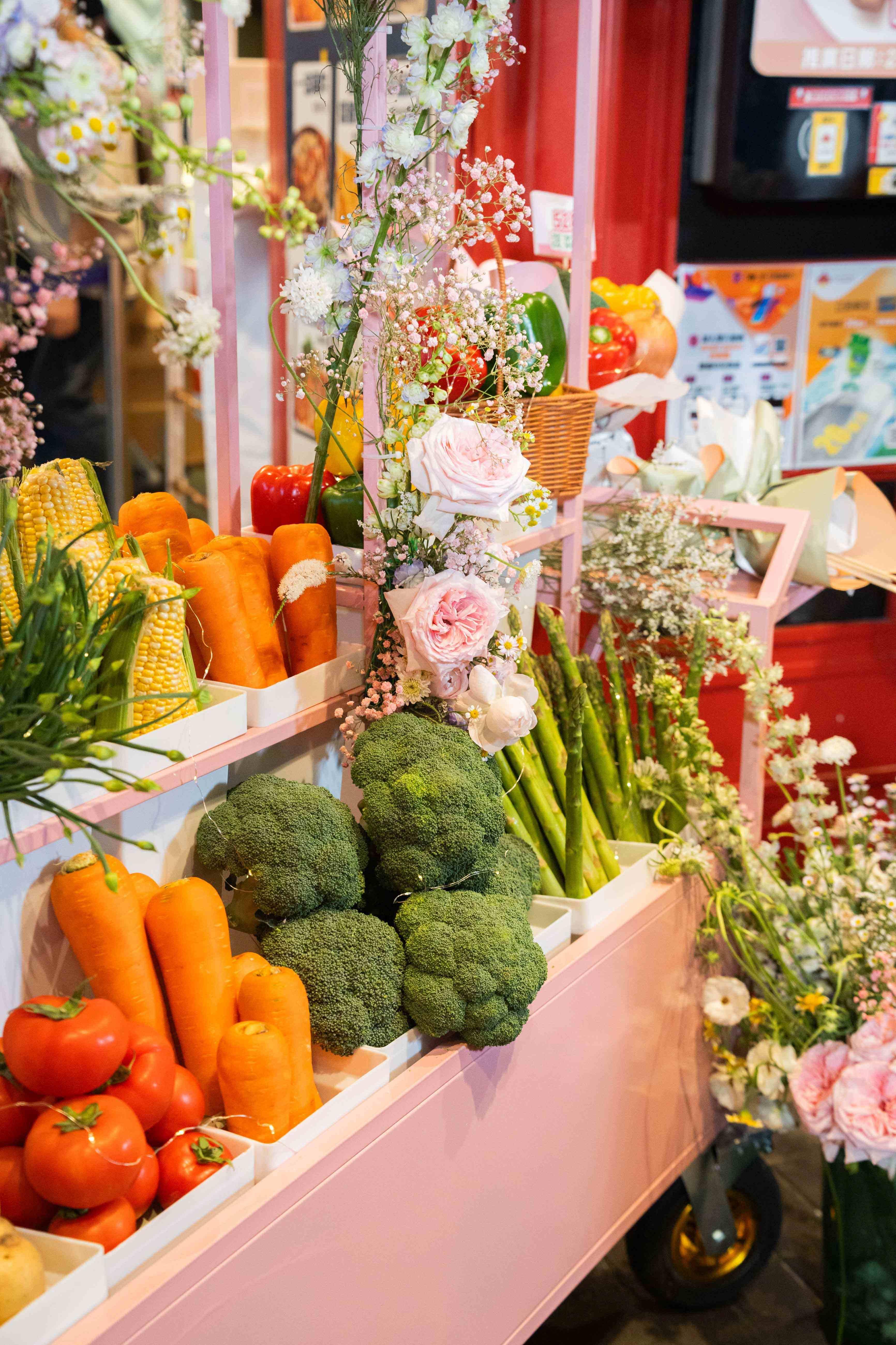 全港首間蔬菜花店