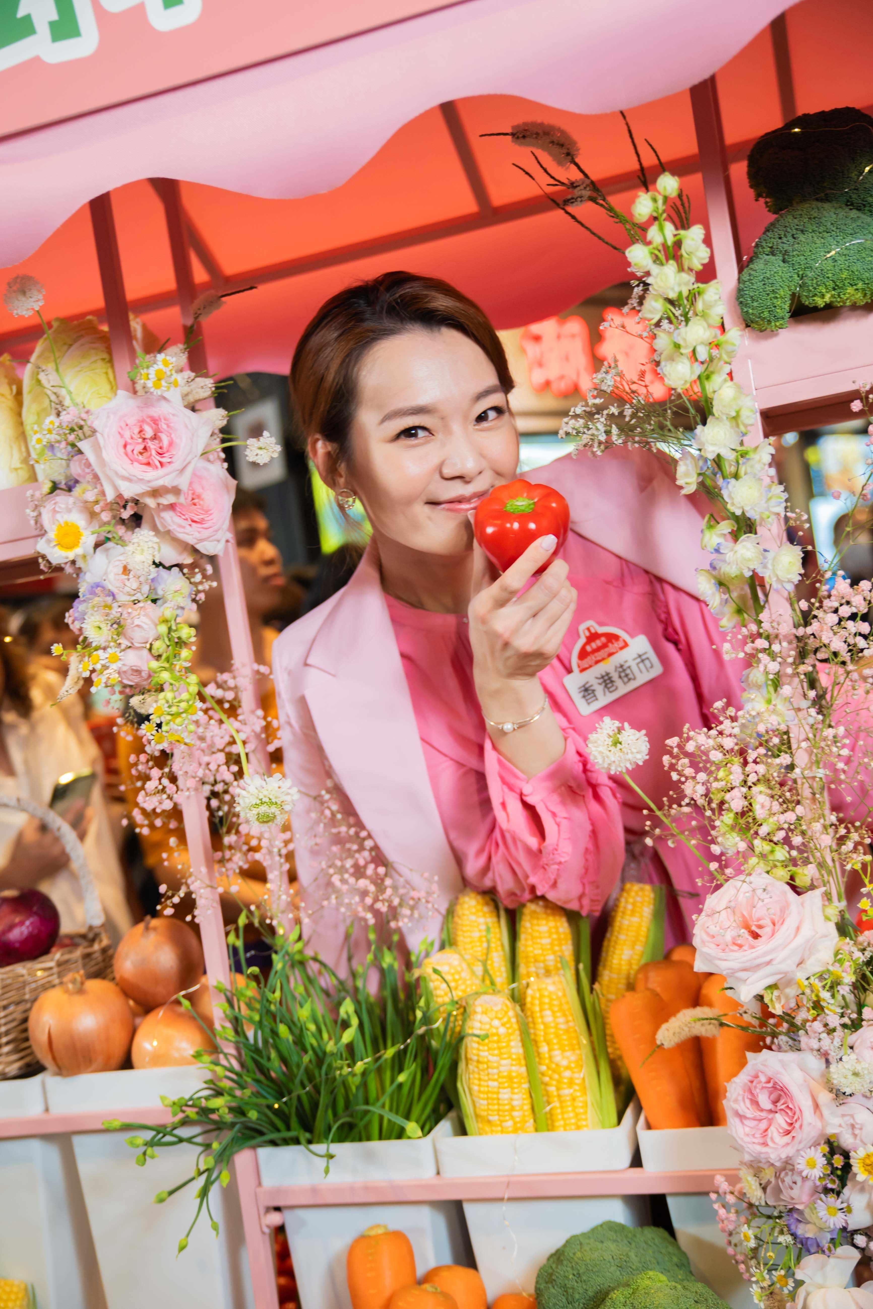 全港首間蔬菜花店進駐啟田市場