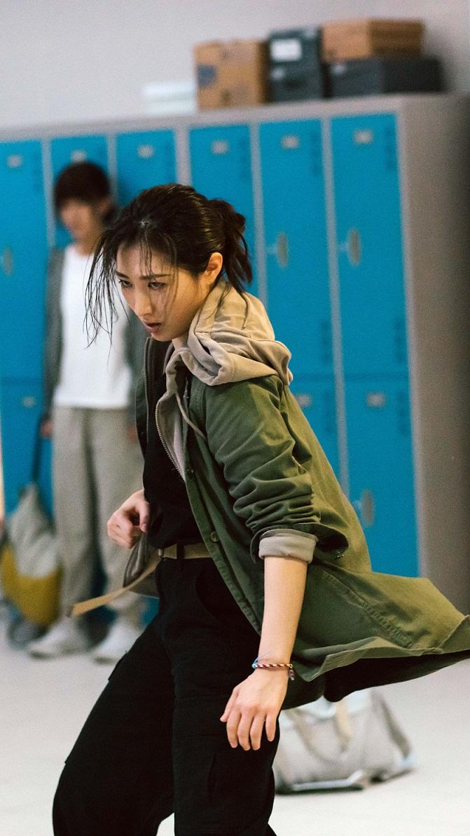 武田梨奈表示期待同歐錦棠對打。(《打天下2》劇照)