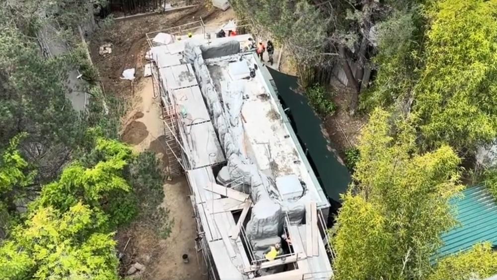 聖迭戈動物園大熊貓館正進行升級。(小紅書)