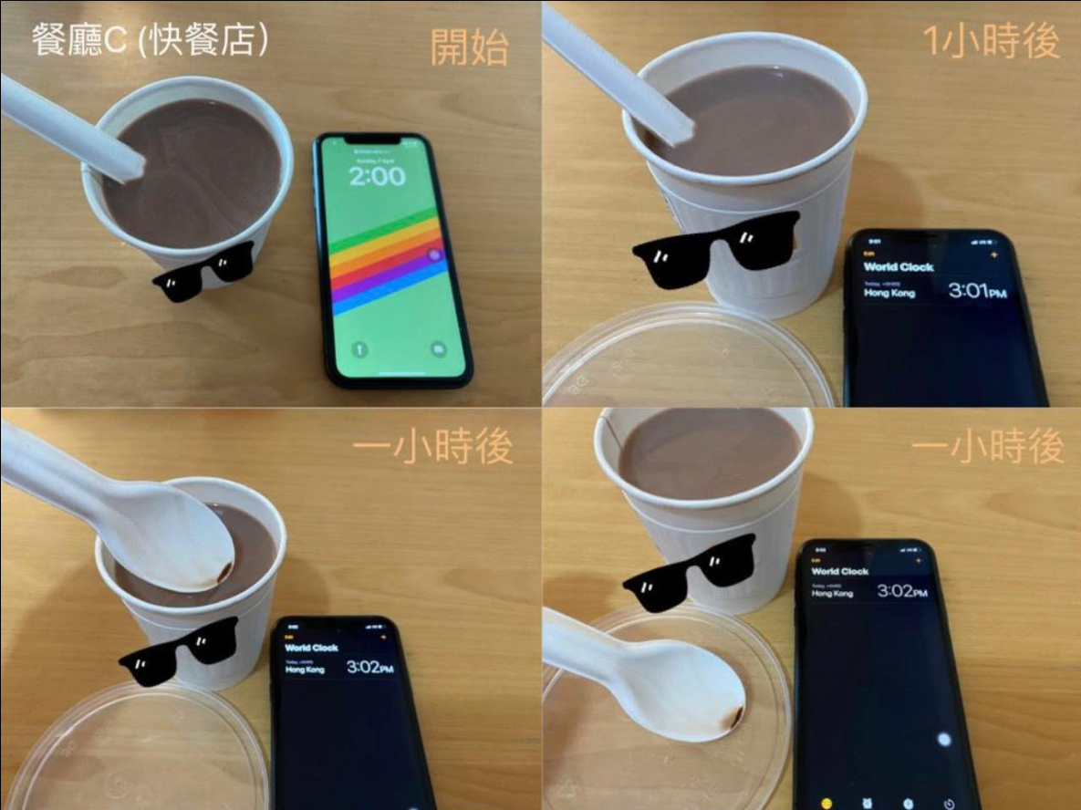 環保署為紙漿餐具進行測試(大嘥鬼FB)