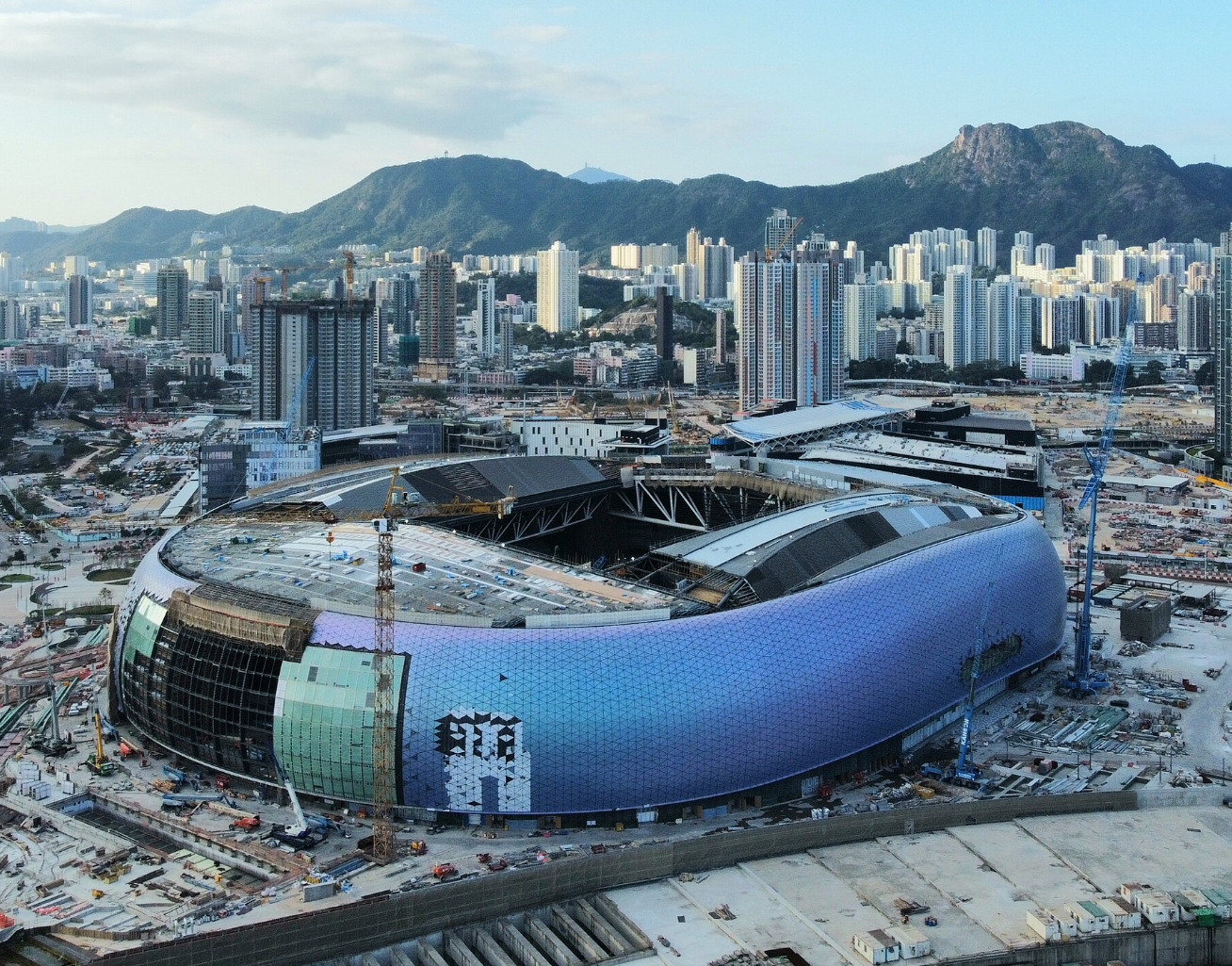 啟德體育園計劃明年啟用,香港國際七人欖球賽及其他大型足球賽事將由大球場移師該地上演。(網上圖片)