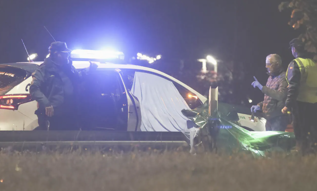 西班牙一名46歲男子持斧頭將父親斬首,竟提着他的頭顱在路上當成足球踢,又把斷頭拋向駛過的車輛,嚇壞路過司機。(網上圖片)