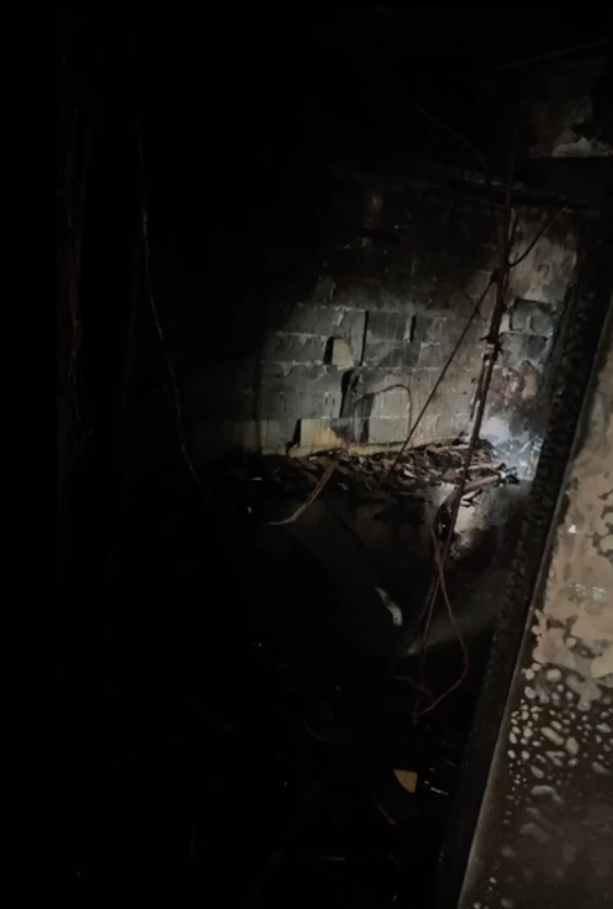 華豐大廈多名大廈住戶事後於社交平台公開火警現場。(網上圖片)