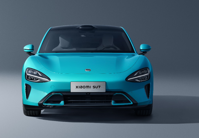 小米發布旗下首款汽車SU7。(網上圖片)