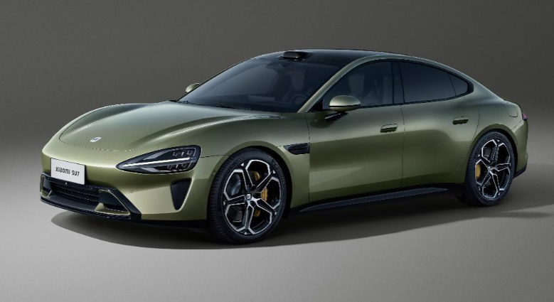 小米發布旗下首款汽車SU7。(網上圖片)